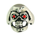 Stainless Steel skull ring SRC2046
