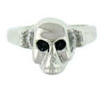 Stainless Steel skull ring SRJ2276