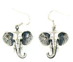 sterling silver elephant earrings WEE0353