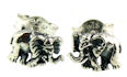 sterling silver elephant earrings WEE0666