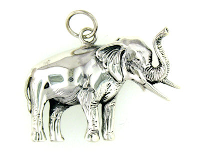 WEPD639 elephant pendant