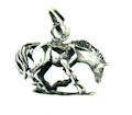 sterling silver horse pendant WHP0273