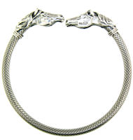 sterling silver horse bracelet WLBA25