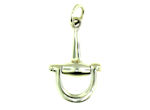 sterling silver horse pendant WLPD1003