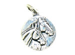 sterling silver horse pendant WLPD536