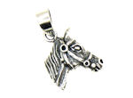 sterling silver horse pendant WLPD693