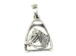 sterling silver horse pendant WLPD721