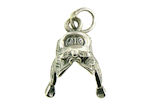 sterling silver horse pendant WLPD915