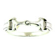sterling silver horse ring WLR671