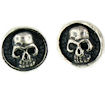 sterling silver skull earrings WSE1116